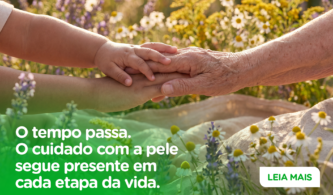 A pele muda com o tempo. E cada fase deixa uma história.
